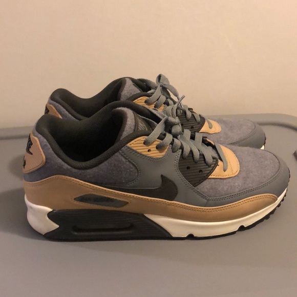 Nike Shoes | Air Max 90 Wool Cool Grey Mushroom Size 115 Nike Shoes | Air Max Uptempo 97 Size 115 Le Hoh | Poshmark